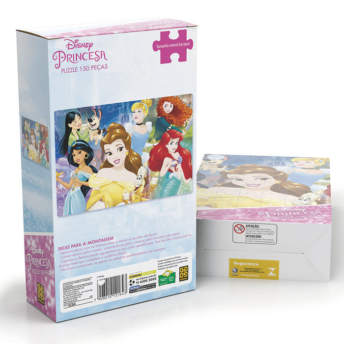 Puzzle 150 peças Princesas / Puzzle 150 Princess Pieces - Grow