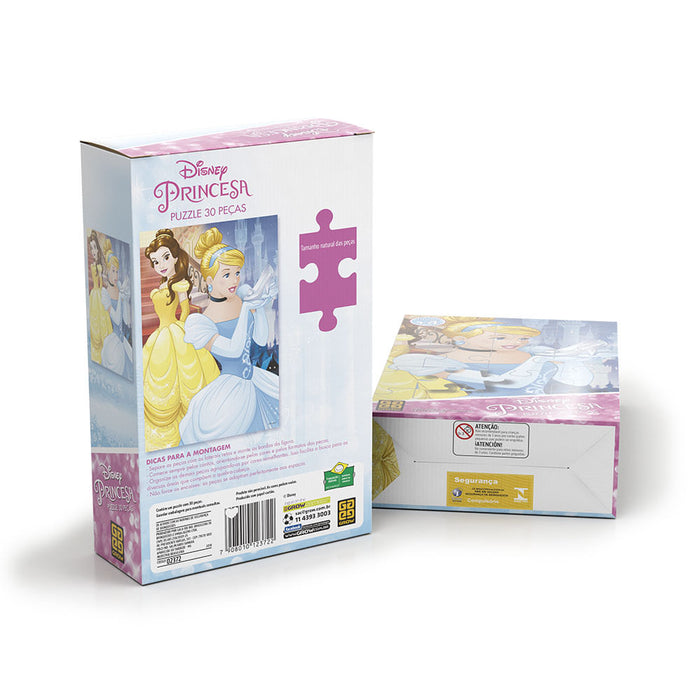 Puzzle 30 peças Princesas / Puzzle 30 Princess Pieces - Grow