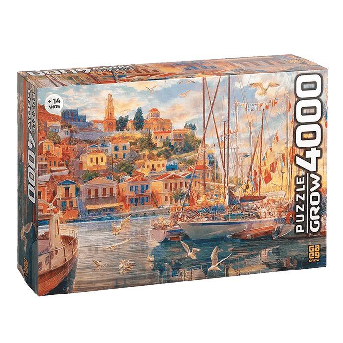 Puzzle 4000 peças Mar Egeu / Puzzle 4000 Aegean Sea Parts - Grow