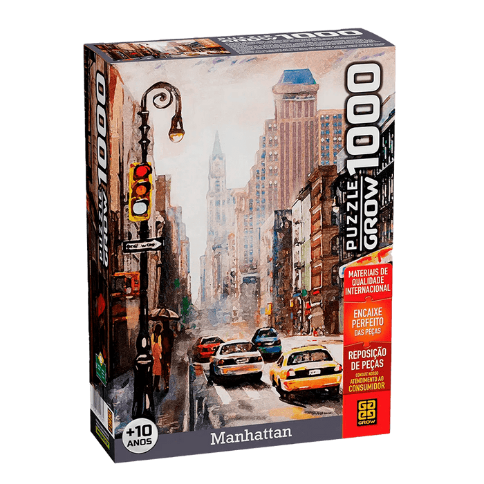 Puzzle 1000 peças Manhattan / Puzzle 1000 pieces Manhattan - Grow