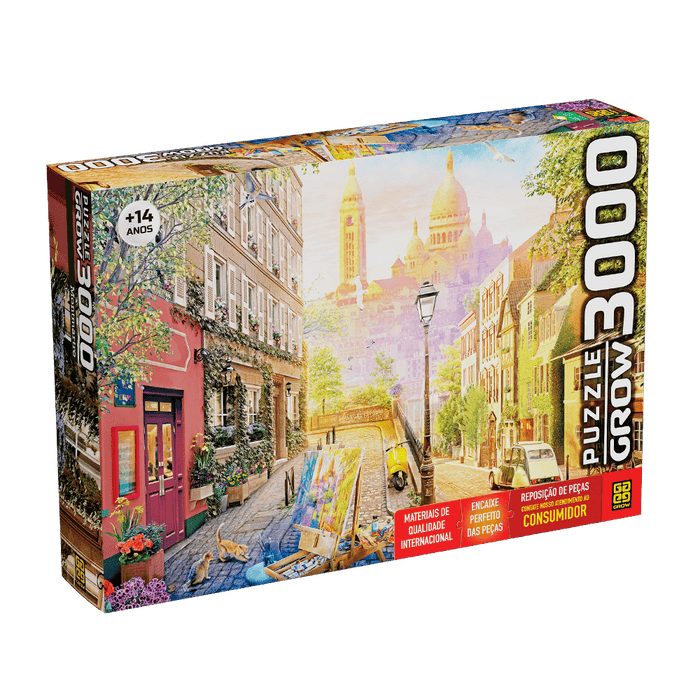 Puzzle 3000 peças Montmartre / Puzzle 3000 pieces Montmartre - Grow