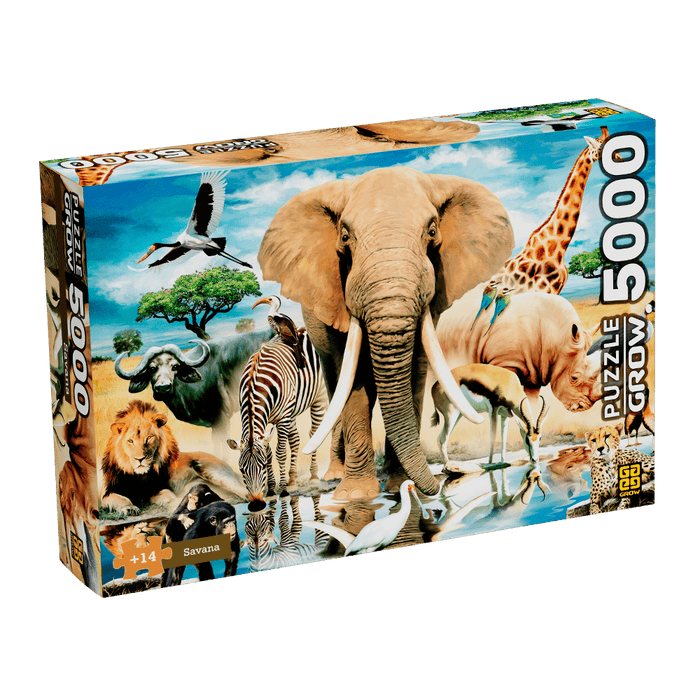 Puzzle 5000 peças Savana / Puzzle 5000 Pieces Savannah - Grow