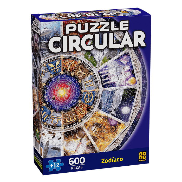 Puzzle 600 peças Zodíaco / Puzzle 600 pieces zodiac - Grow