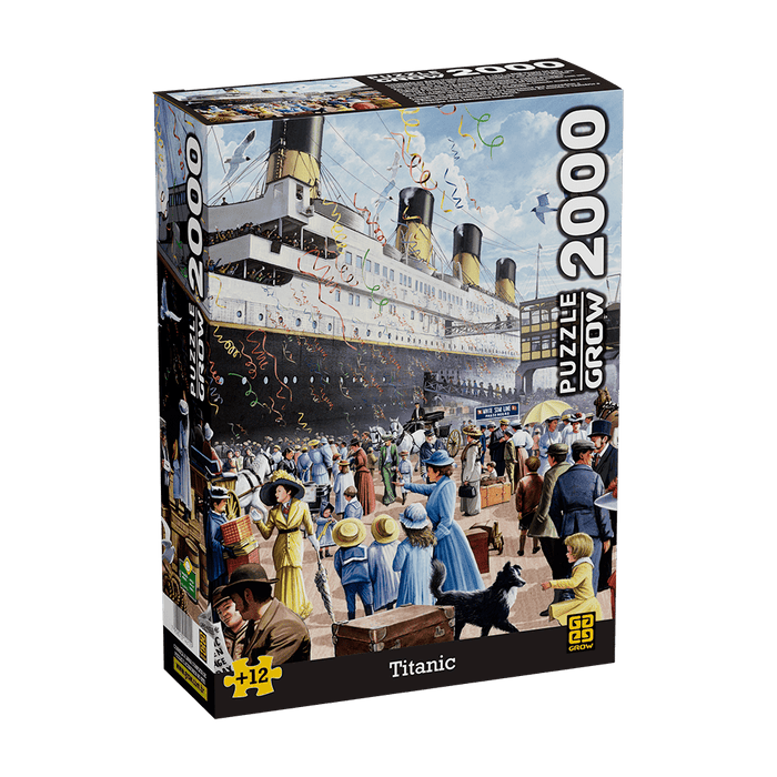 Puzzle 2000 peças Titanic / Puzzle 2000 Pieces Titanic - Grow