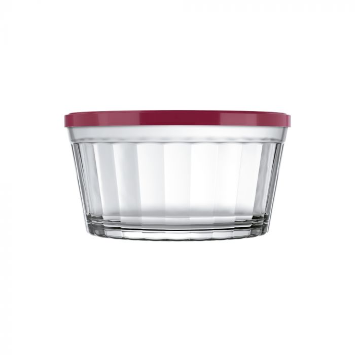 Conjunto De Tigelas Copo Americano Com Tampa Vermelha 5 Peças / Set of bowls American cup with red lid 5 pieces - Nadir Figueiredo