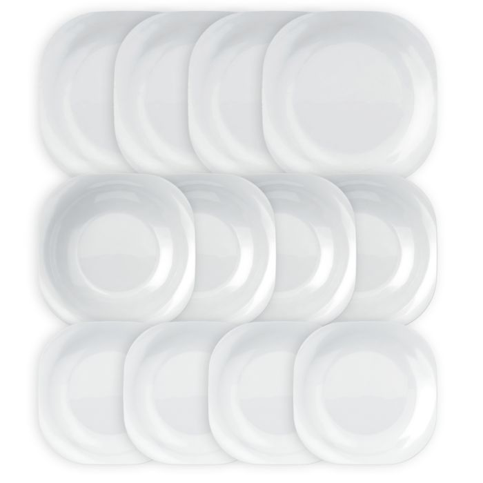 Aparelho De Jantar Nadir Opaline Plaza Com 12 Peças / Dining device Nadir Opaline Plaza with 12 pieces - Nadir Figueiredo