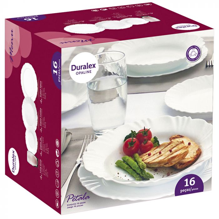 Aparelho De Jantar Nadir Opaline Petála 16 Peças / Dining device Nadir Opaline PetaLa 16 pieces - Nadir Figueiredo