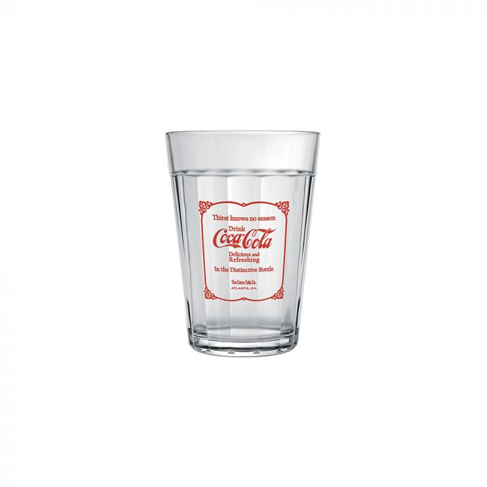 Jogo Copo Americano Linha Do Tempo Coca-cola 190ml 6 Peças / American Glass Set Time Line Coca-Cola 190ml 6 Pieces - Nadir Figueiredo