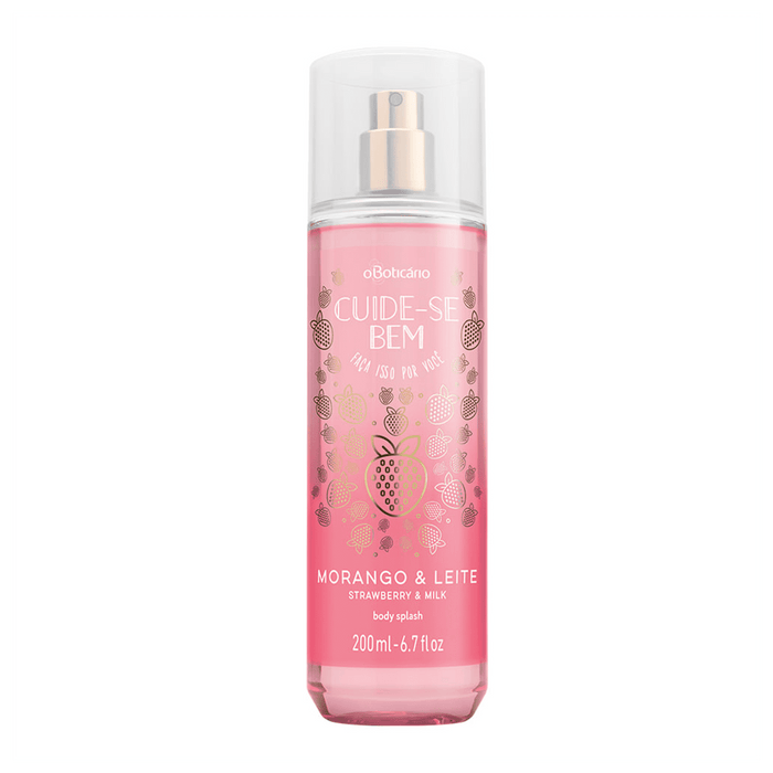 Body Splash Take Good Care Of Strawberry And Milk, 200ml