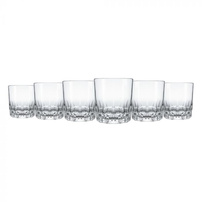 Jogo De Copos Rocks Vegas Nadir 290ml Com 6 Peças / Set of Glasss Rocks Vegas Nadir 290ml with 6 pieces - Nadir Figueiredo