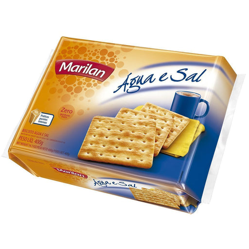 Biscoito MARILAN Água e Sal Pacote 400g