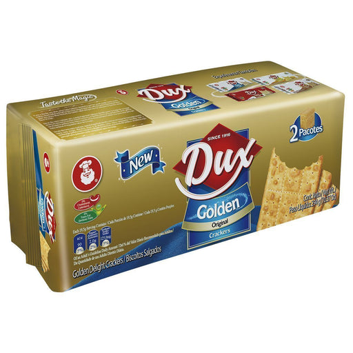 Biscoito DUX Salgado Crackers Golden Original Pacote 294g