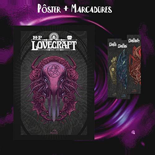 Box H. P. Lovecraft: O Panteão dos Mitos + Pôster + Marcadores (Português) Capa comum