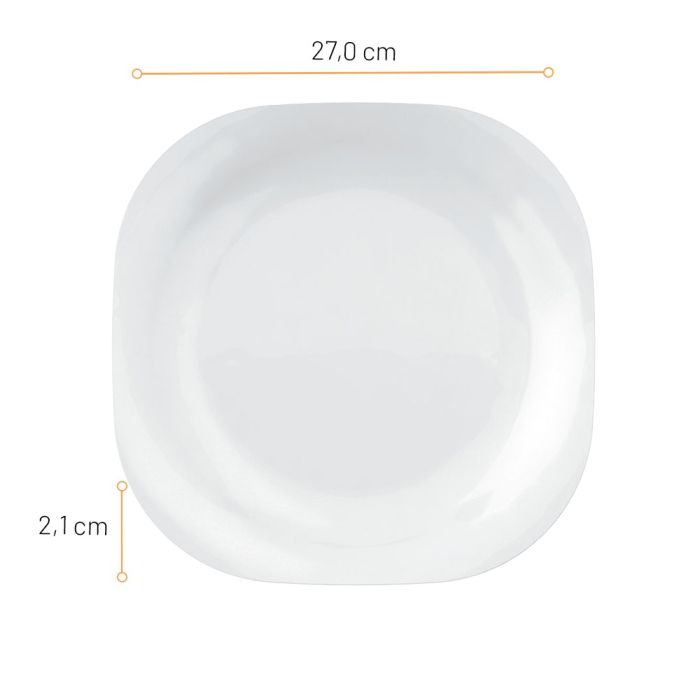 Aparelho De Jantar Nadir Opaline Plaza Com 12 Peças / Dining device Nadir Opaline Plaza with 12 pieces - Nadir Figueiredo