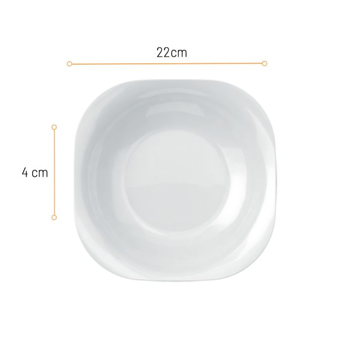 Aparelho De Jantar Nadir Opaline Plaza Com 12 Peças / Dining device Nadir Opaline Plaza with 12 pieces - Nadir Figueiredo