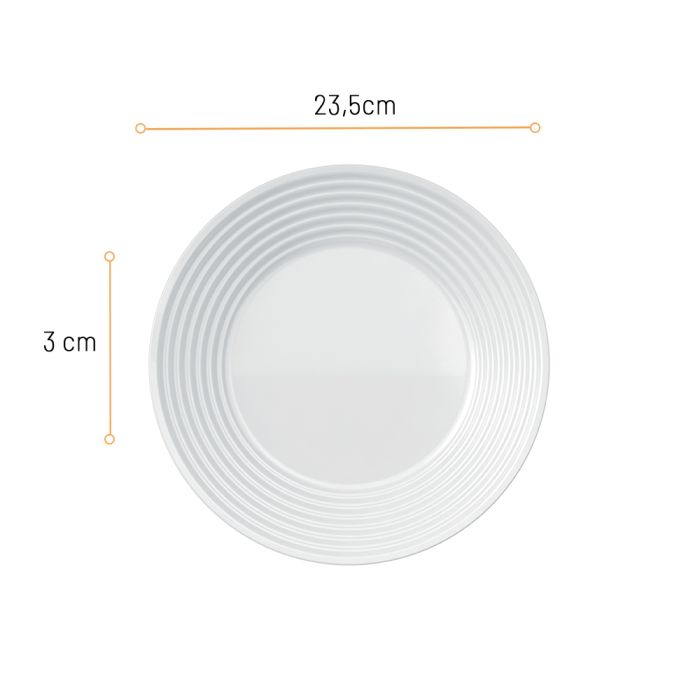 Aparelho De Jantar Nadir Opaline Saturno Com 12 Peças / Dining device Nadir Opaline Saturn with 12 pieces - Nadir Figueiredo