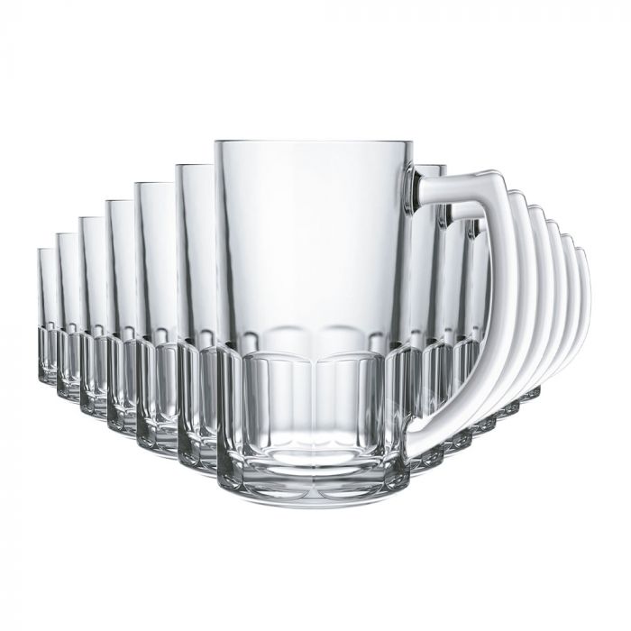 Jogo De Canecas Nadir Bristol 340ml Com 12 Peças / Set of Mugs Nadir Bristol 340ml with 12 pieces - Nadir Figueiredo