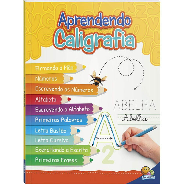 Aprendendo Caligrafia - Volume Único (Português) Capa comum