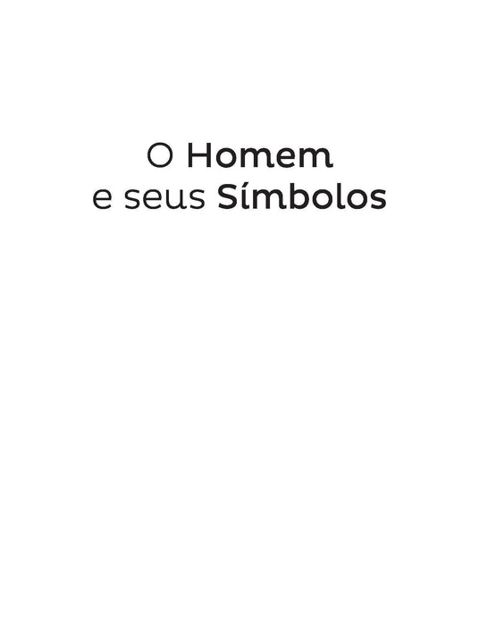 O homem e seus símbolos (Português) Capa comum