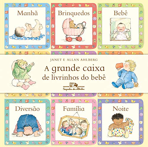 A grande caixa de livrinhos do bebê - Allan Ahlberg - Português