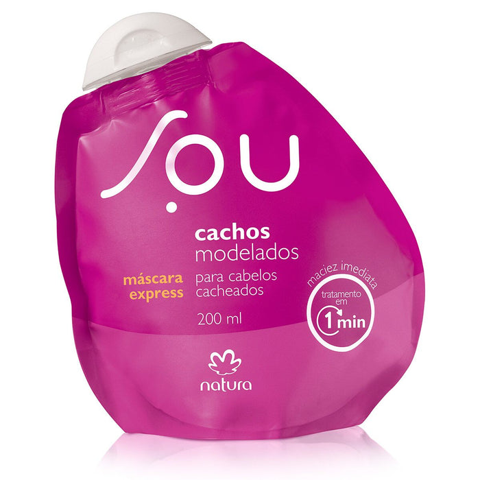 Natura SOU Express Cachos Modelados / Mask Express Cachos Modeled - 200ml