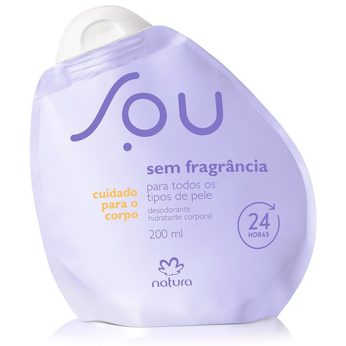 Natura SOU Sem Fragrância / Deodorant Body Moisturizer Without Fragrance - 200ml