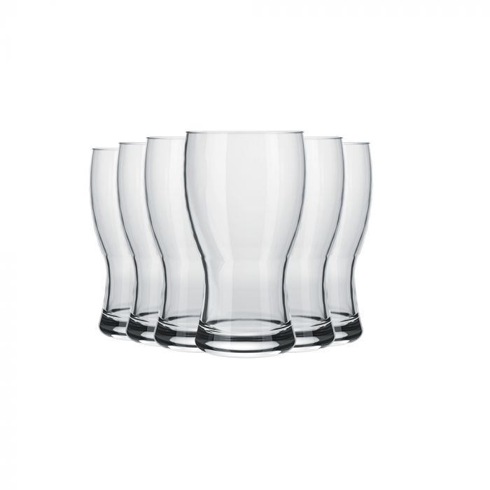 Jogo De Copos Para Cerveja Frevo Nadir 220ml Com 6 Peças / Set of glasses for beer Frevo Nadir 220ml with 6 pieces - Nadir Figueiredo