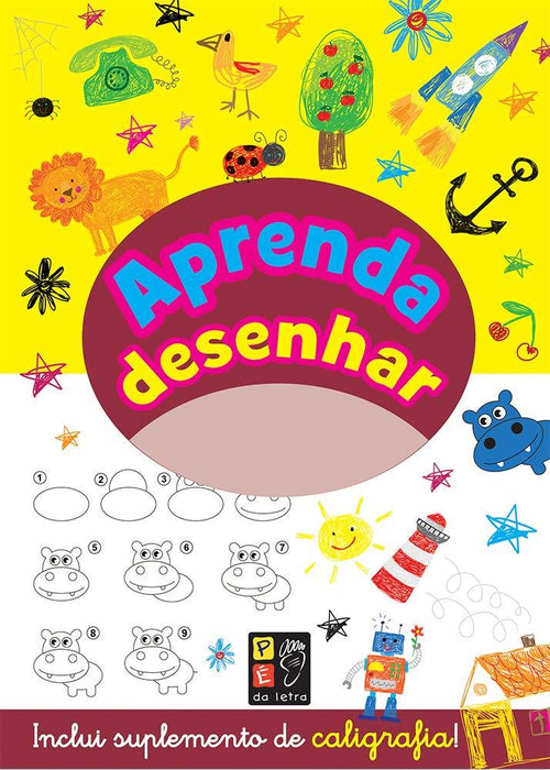 Aprenda Desenhar - Volume 1 (Português) Capa comum