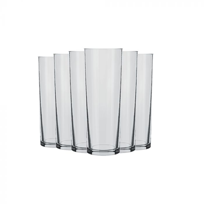 Jogo De Copos Tubo Cylinder Nadir 320ml Com 6 Peças / Glasss set Cylinder Nadir 320ml with 6 pieces - Nadir Figueiredo