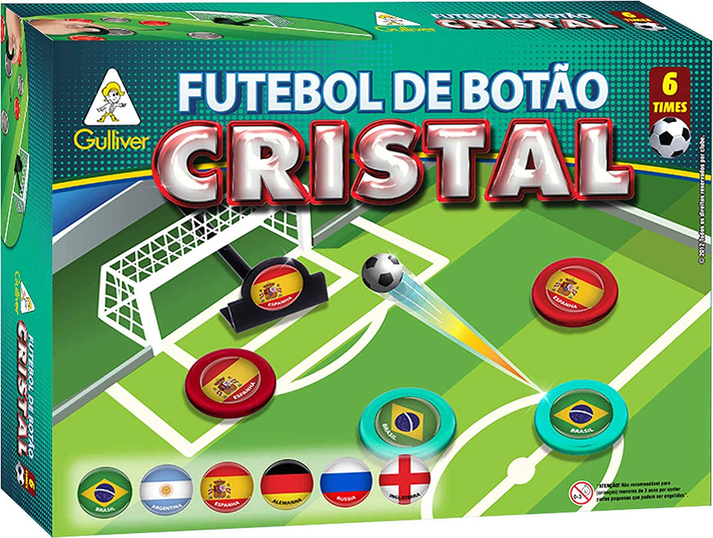 Jogo Futebol de Botão Cristal Brasil x Espanha Gulliver - Salvador Norte  Online
