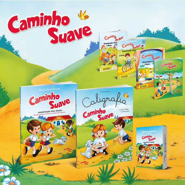 Cartilha Caminho Suave: Alfabetização pela imagem (Português) Capa comum