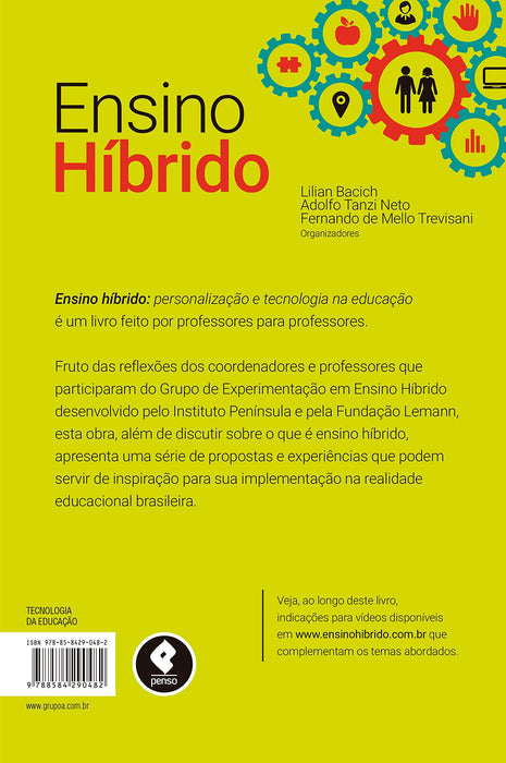 Ensino Híbrido: Personalização e Tecnologia na Educação (Português) Capa comum