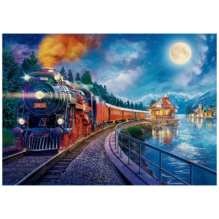 Puzzle 5000 peças Expresso Noturno / Puzzle 5000 nocturnal express - Grow