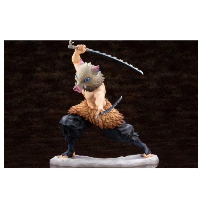 Kotobukiya Inosuke Hashibira Demon Slayer ArtFx J Collectible 1/8 Scale Statue