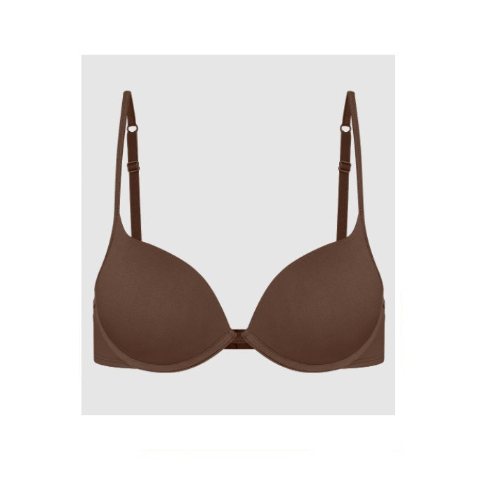 Hope Touch Push Up Bra Microfiber Brown Underwear w/ Support Brazilian Original