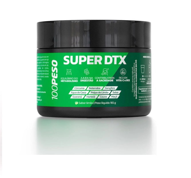 Super Dtx Lemon Flavor Detox Healthy Natural Supplement 165g - 100 Peso