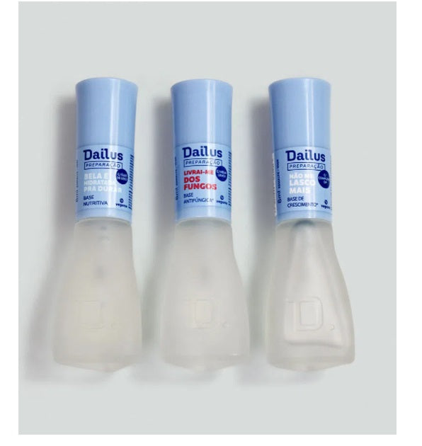 Brazilian Dailus Nail Care Growth Anti Fungal Nourishing Nail Polish Kit 3x8ml