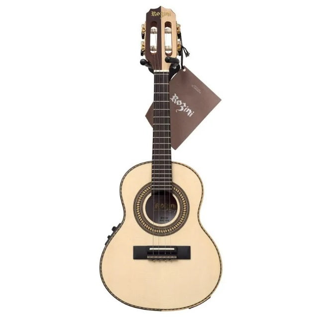 Eletric Cavaco Cavaquinho RC17 Wooden Samba Musical Instrument