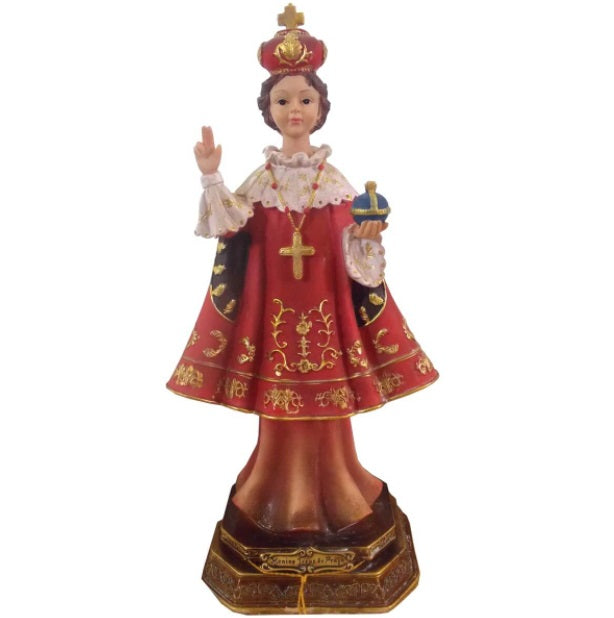 Brazilian Baby Jesus from Prague Resin Image 42cm Religious Collectible Decor