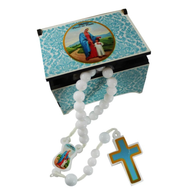 Brazilian Original Box w/ Rosemary Maria Passes in the Front Religious Collectible