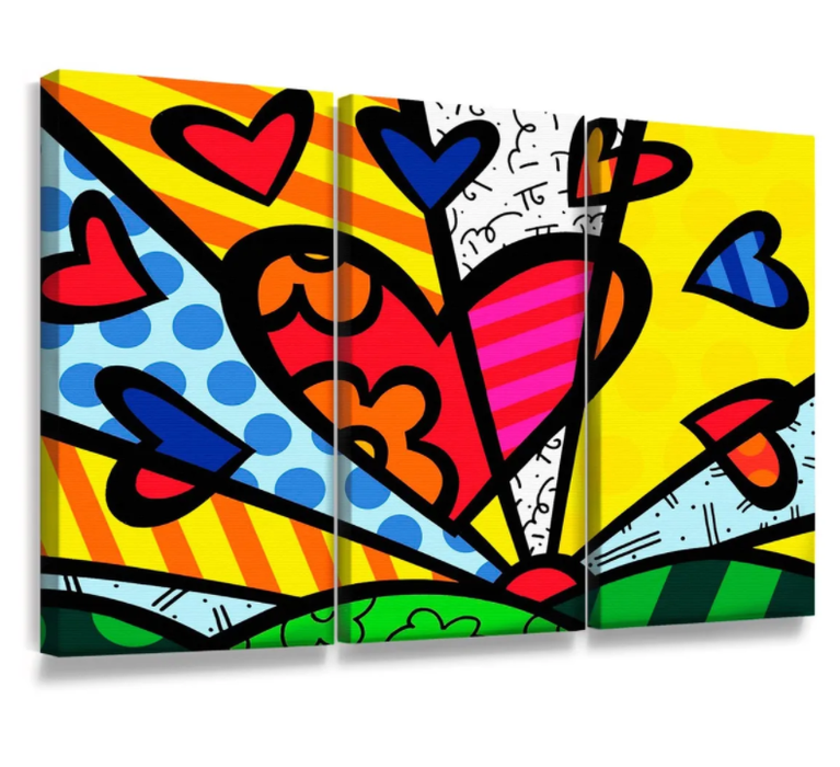 Romero Britto - Fine Art Print