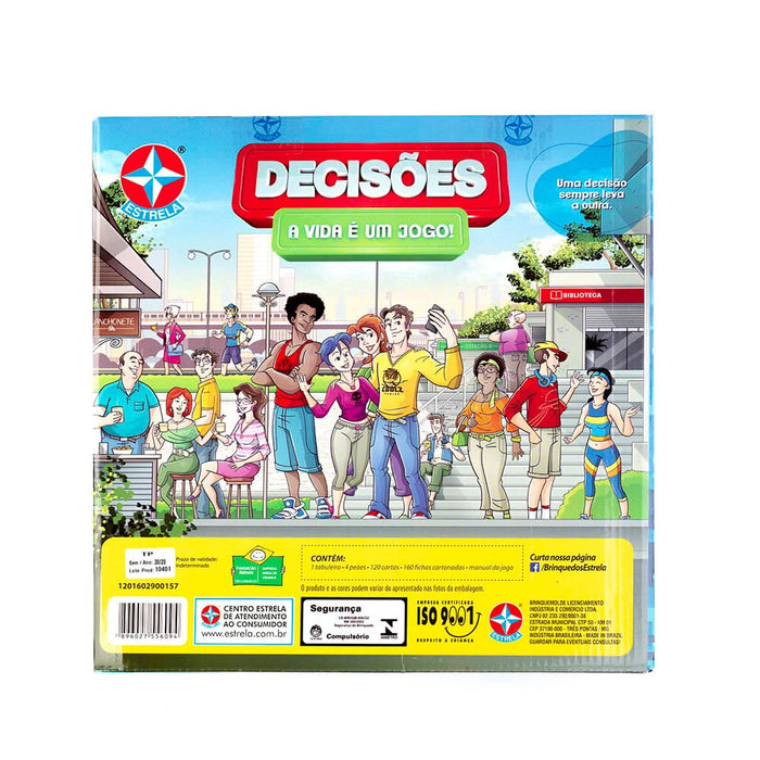 Jogo Decisões A Vida é um Jogo - Estrela