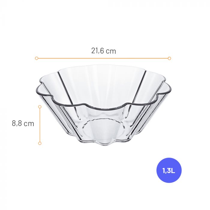 Forma Para Flan Marinex 1,3l / Shape for Flan Marinex 1,3L - Nadir Figueiredo