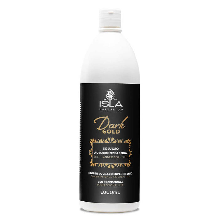 Isla Unique Tan Pro Dark Gold - Tanning Water 1000ML - Isla