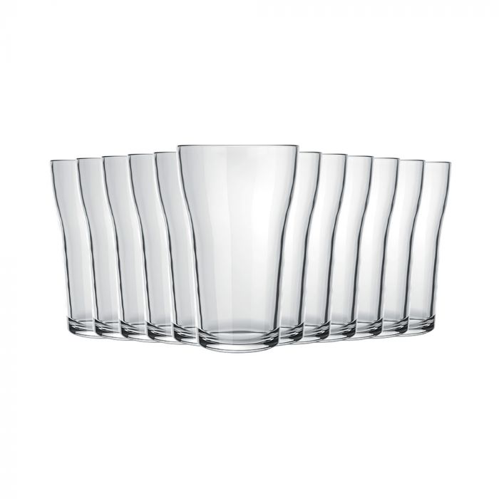 Jogo De Copos Para Cerveja Boteco Nadir 200ml Com 12 Peças / Set of glasses for beer Boteco Nadir 200ml with 12 pieces - Nadir Figueiredo